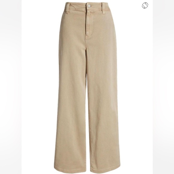 BP Wide-leg Cotton Pants - Picture 1 of 5